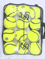 Hurling Wall Balls Sliotars Yellow Color GAA Official Size 5 Balls (12 Sliotars)