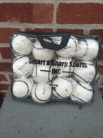 Hurling Wall Ball Sliotar White GAA Official (48 ball) - Image 3