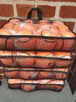 Hurling Wall Ball Sliotar Orange GAA Official (48 ball) - Image 5