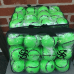 Hurling Wall Ball Sliotar Green GAA Official (48 ball)