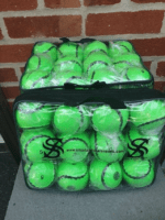 Hurling Wall Ball Sliotar Green GAA Official (48 ball)