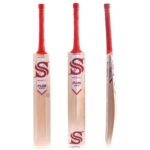 Kashmir Willow Cricket Bat Full Size with Red Handle