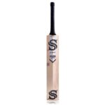 English Willow Cricket Bat Plus 10,000 Cricket Bat, English Willow, Full Size, Black Handle - Image 2