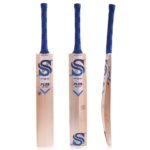 English Willow Cricket Bat Plus 15,000 Bat, English Willow, Full Size, Blue Handle