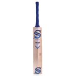 English Willow Cricket Bat Plus 15,000 Bat, English Willow, Full Size, Blue Handle - Image 2