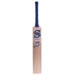 English Willow Cricket Bat Plus 15,000 Bat, English Willow, Full Size, Blue Handle - Image 3