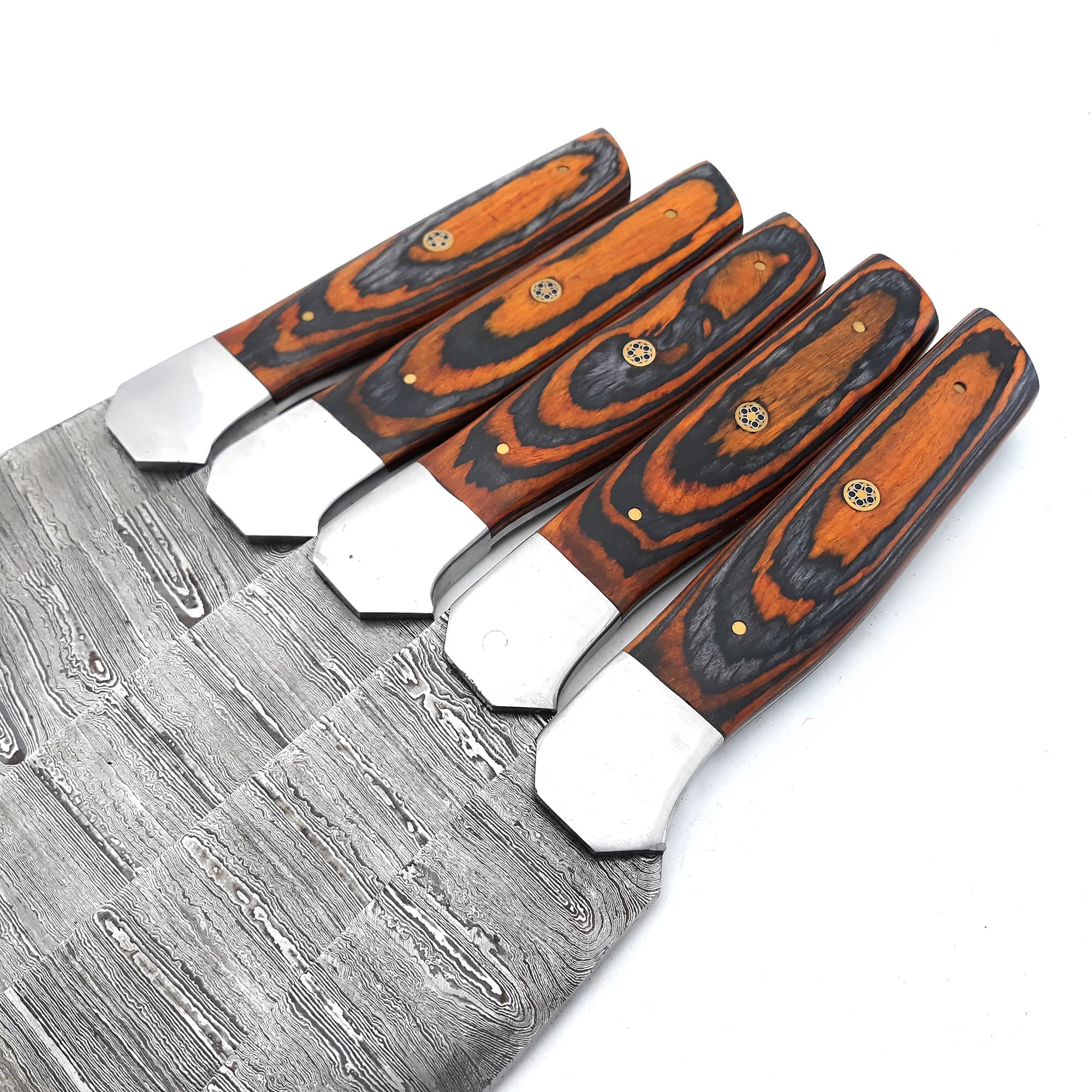 1 Premium Steel Chef Knife Set - Image 1