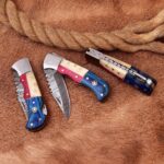 Folding Knives (Damascus) - Image 2