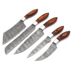 Premium Steel Chef Knife Set - Image 4