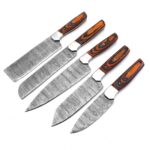 Premium Steel Chef Knife Set - Image 4