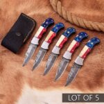 Folding Knives (Damascus) - Image 3