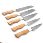 Premium Steel Chef Knife Set - Image 4
