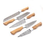Premium Steel Chef Knife Set - Image 5
