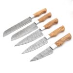 Premium Steel Chef Knife Set - Image 6